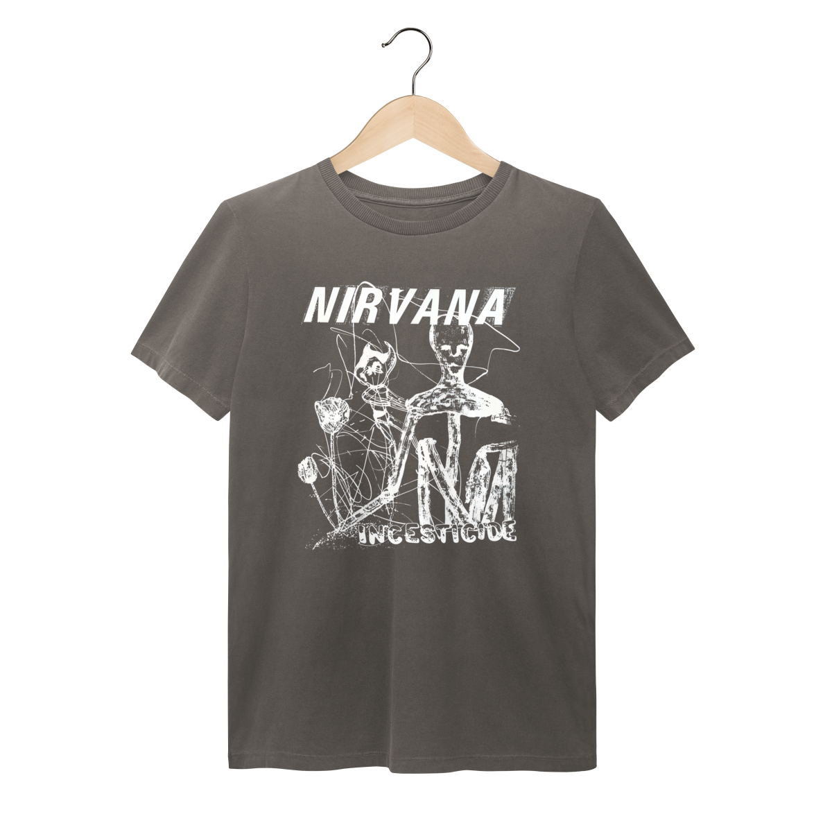 Camiseta Estonada Nirvana - Incesticide - Coleção Rock