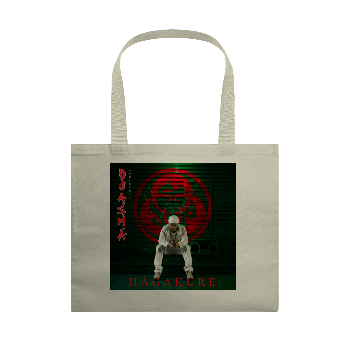Eco Bag Grande DJ A.S.M.A - Hagakure - Coleção Exclusivas/ Rap