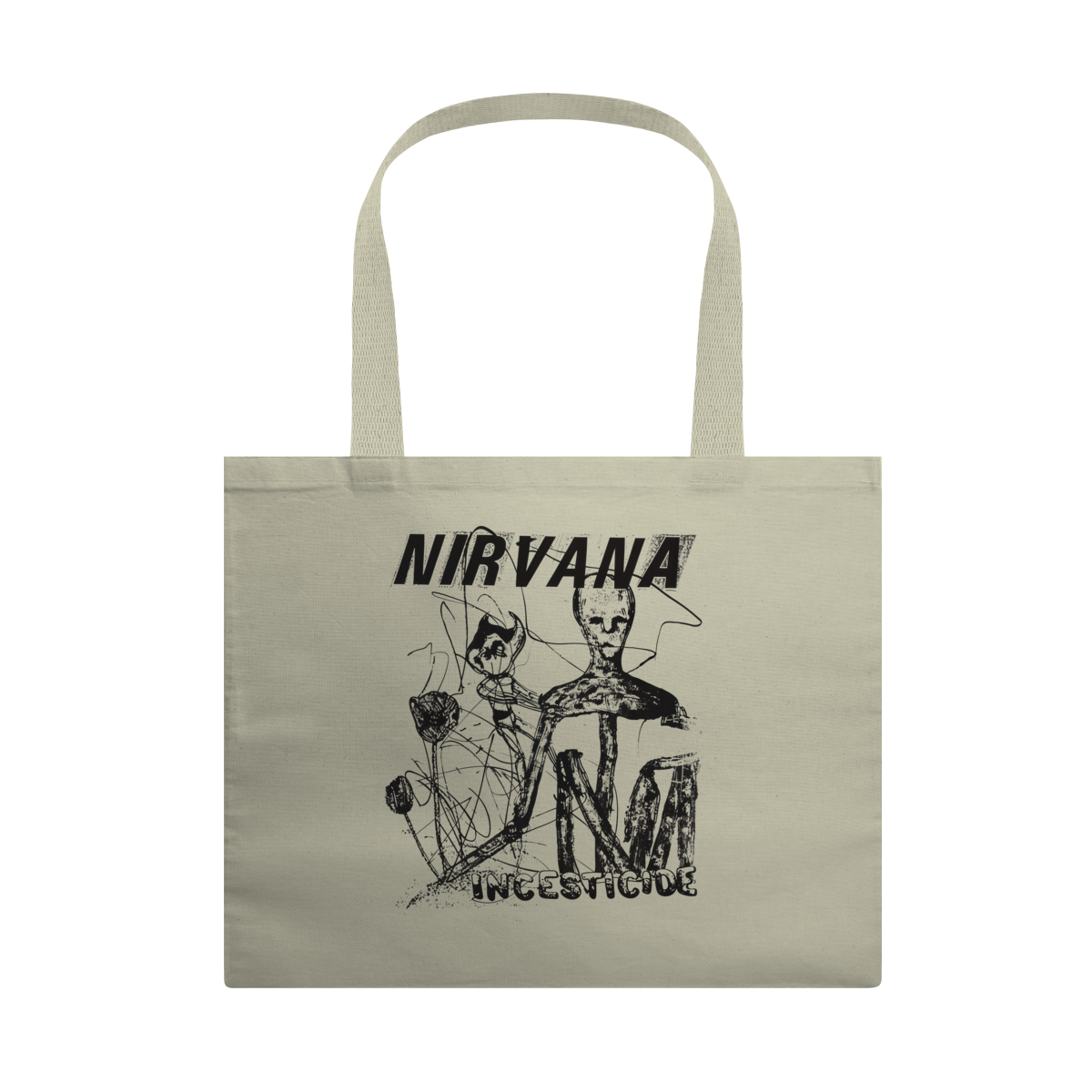 Eco Bag Grande Nirvana - Incesticide - Coleção Rock