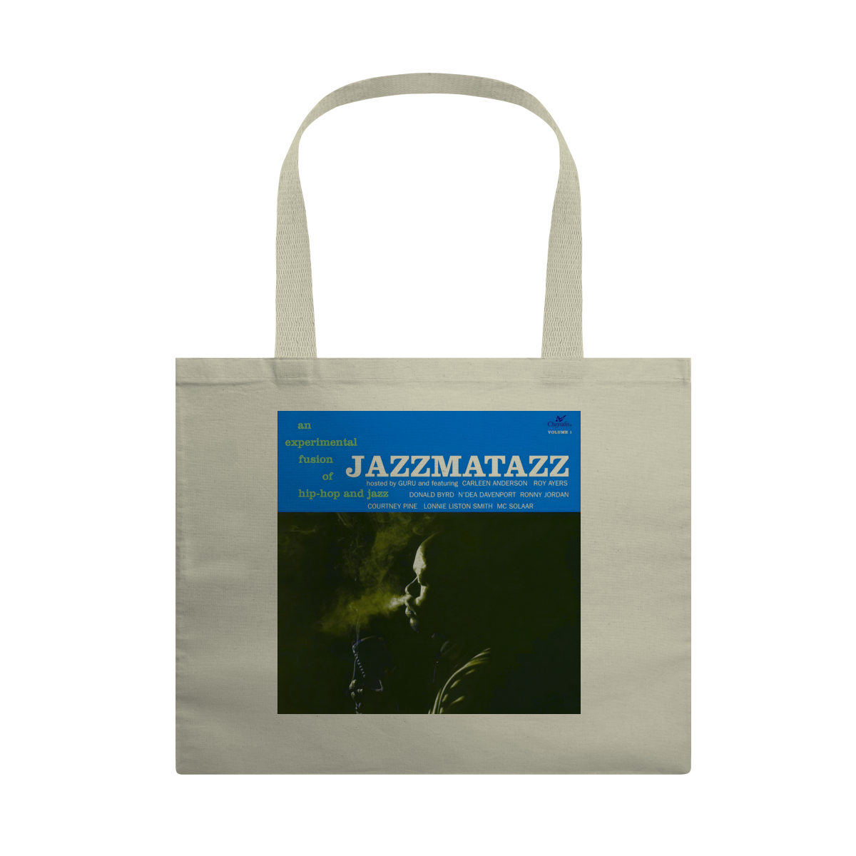 Eco Bag Grande Jazzmatazz - Volume 1 - Coleção Rap/ Jazz