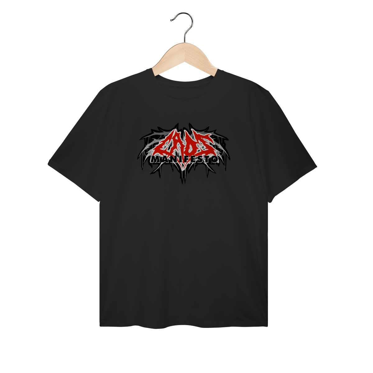 Camiseta Plus Size Caos Manifesto - Logo - Coleção Exclusivas
