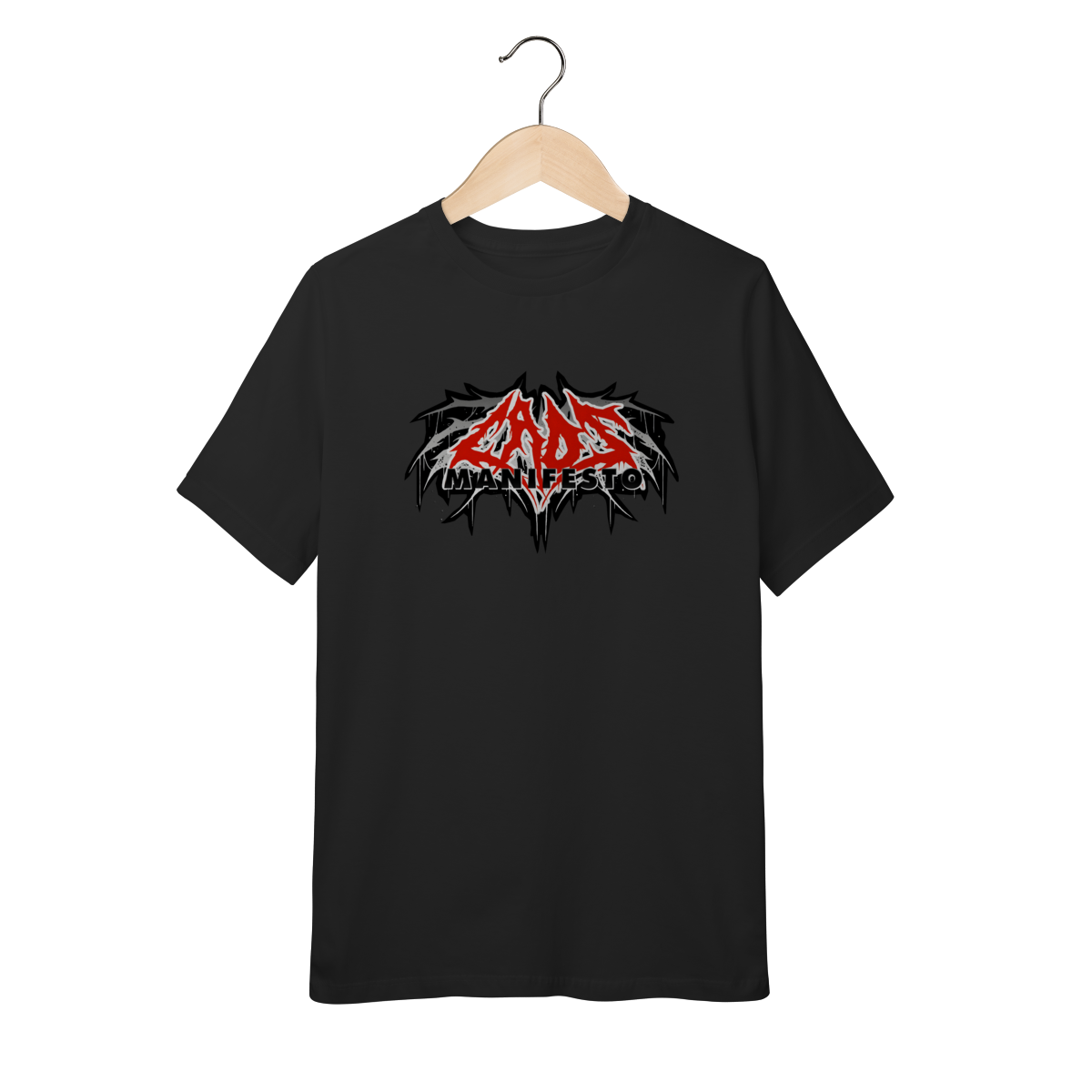 Camiseta Infantil Caos Manifesto - Logo - Coleção Exclusivas