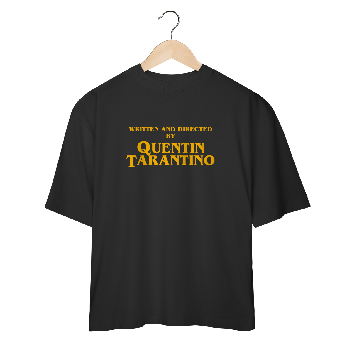 Camiseta Oversized Quentin Tarantino - Coleção Filmes
