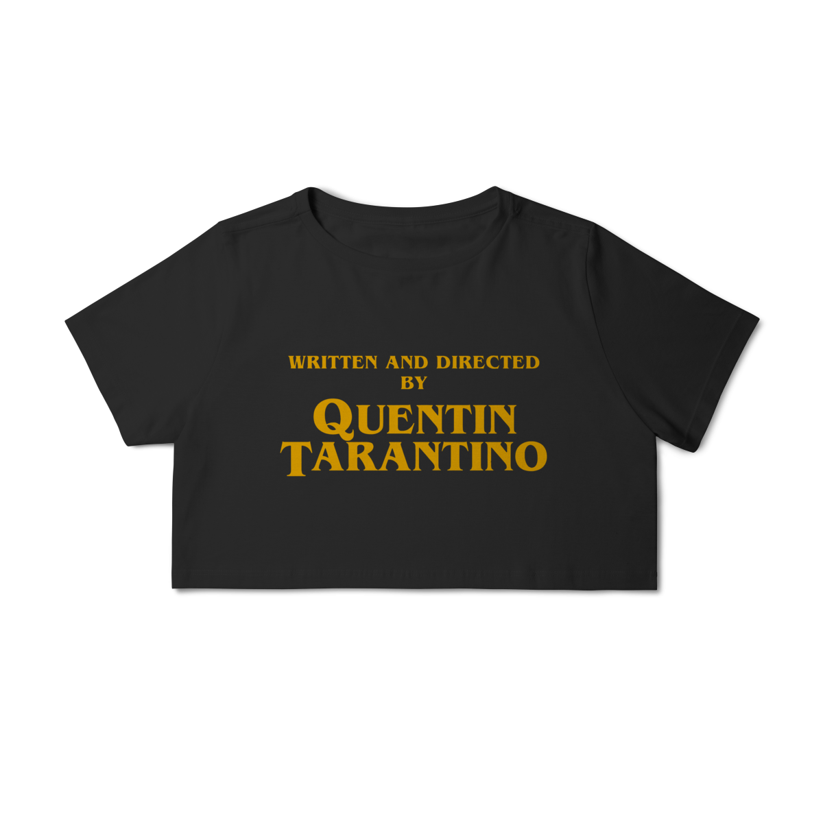 Camisa Cropped Quentin Tarantino - Coleção Filmes