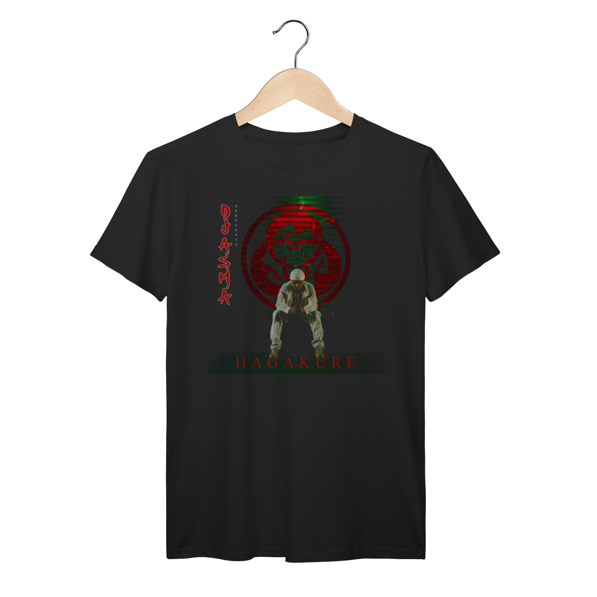 Camiseta Premium DJ A.S.M.A - Hagakure - Coleção Exclusivas/ Rap