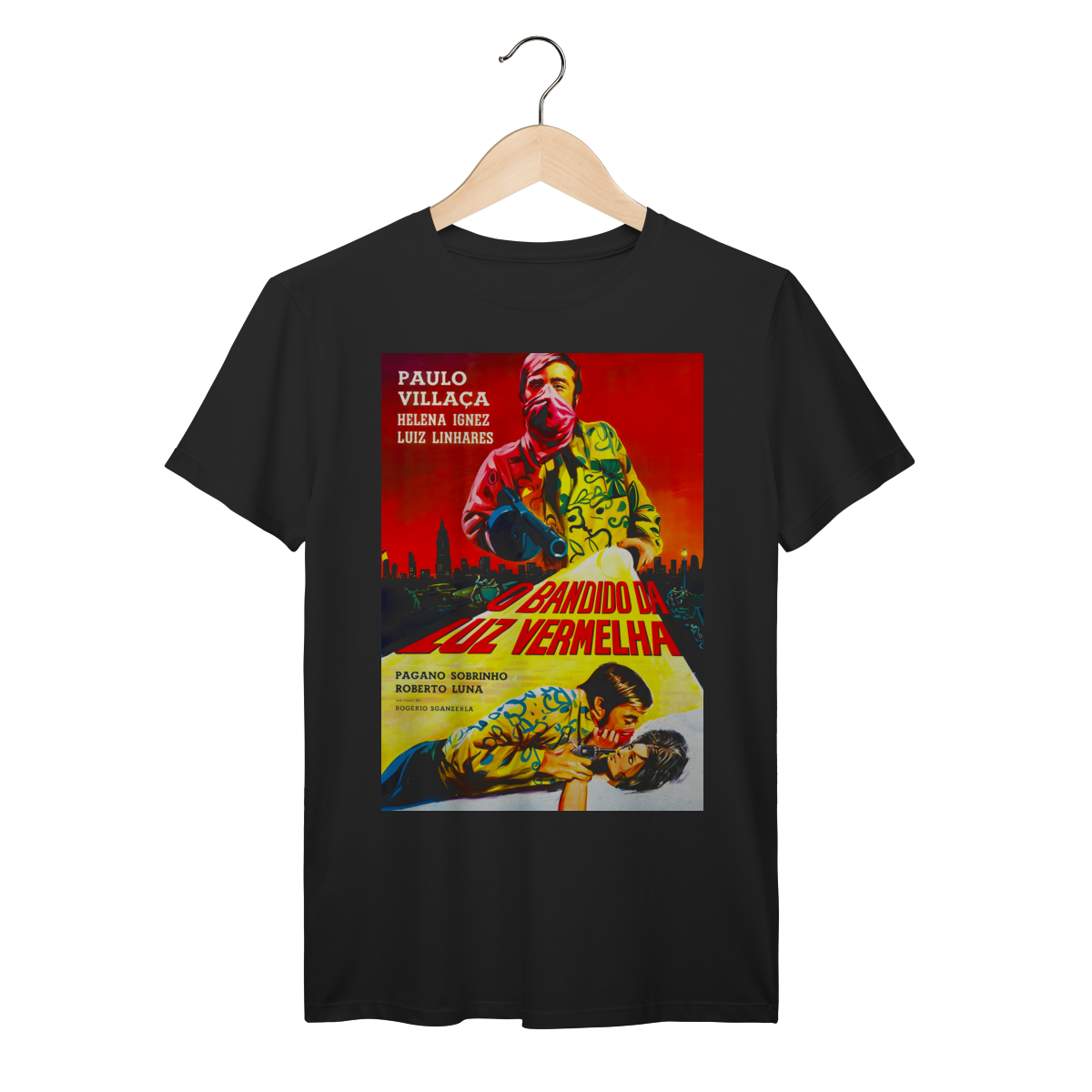 Camiseta Premium O Bandido da Luz Vermelha - Coleção Filmes