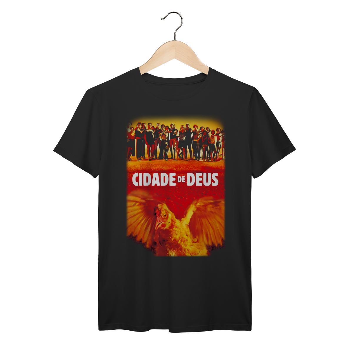 Camiseta Premium Cidade de Deus - Coleção Filmes