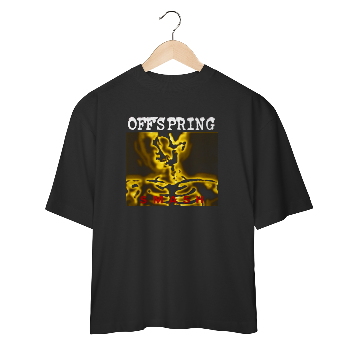 Camiseta Oversized Offspring - Smash - Coleção Punk/ Hardcore