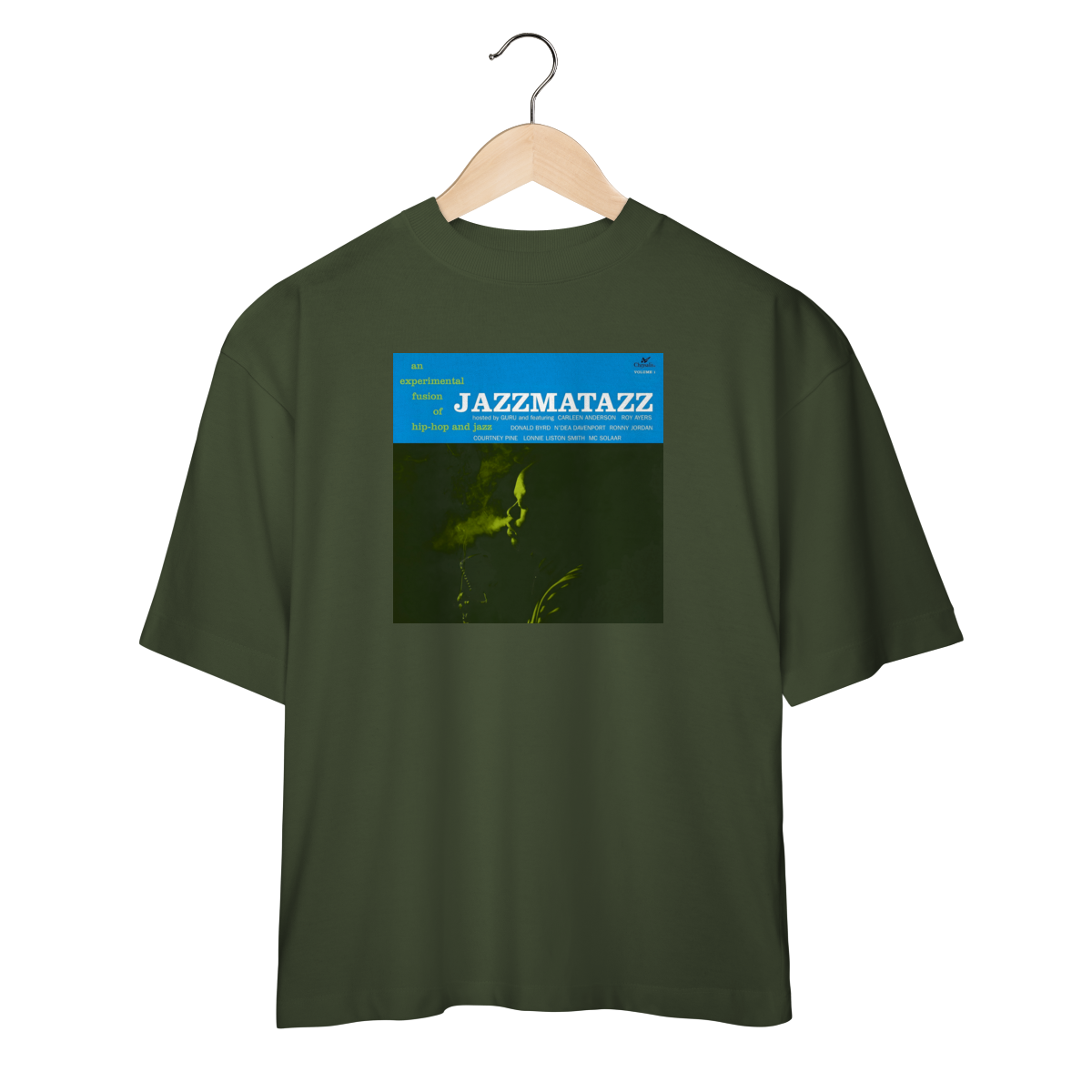Camiseta Oversized Jazzmatazz - Volume 1 - Coleção Rap/ Jazz
