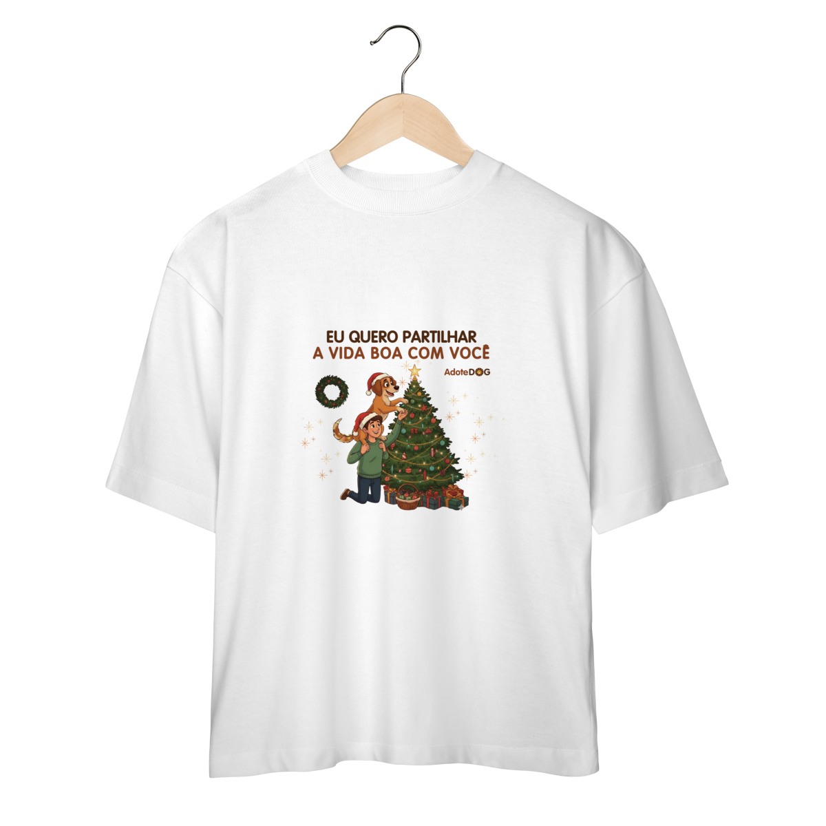 Camiseta Oversized - Partilhar