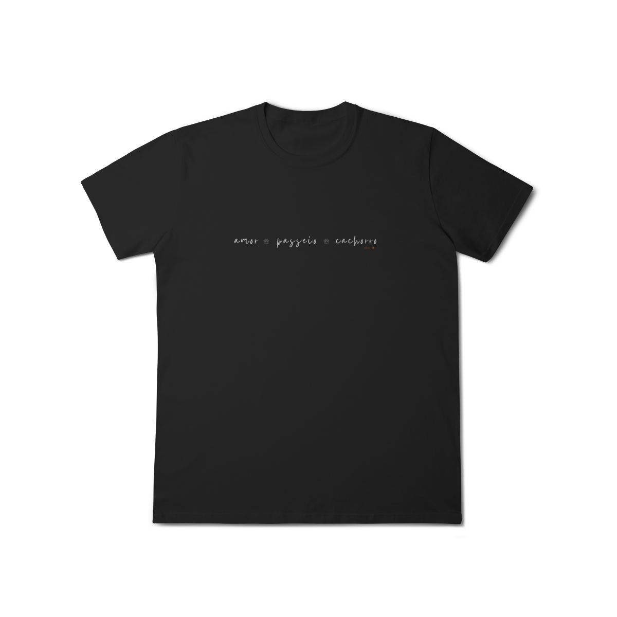 T-Shirt Classic Amor Passeio Cachorro