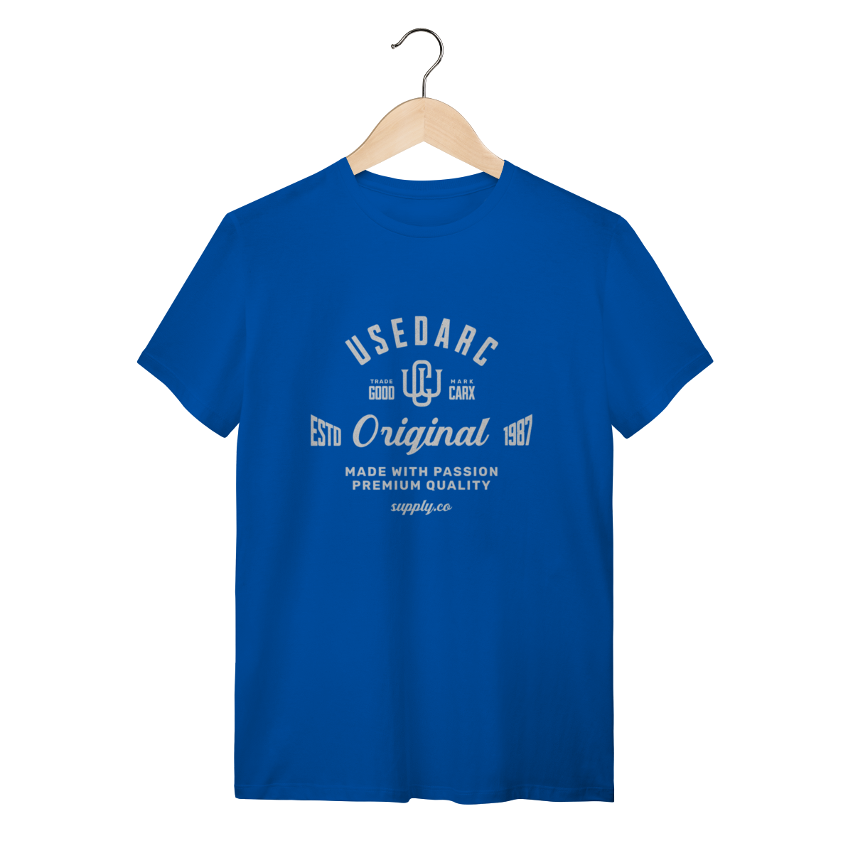Camiseta USEDARC 1987 – Estilo Minimalista e Autêntico