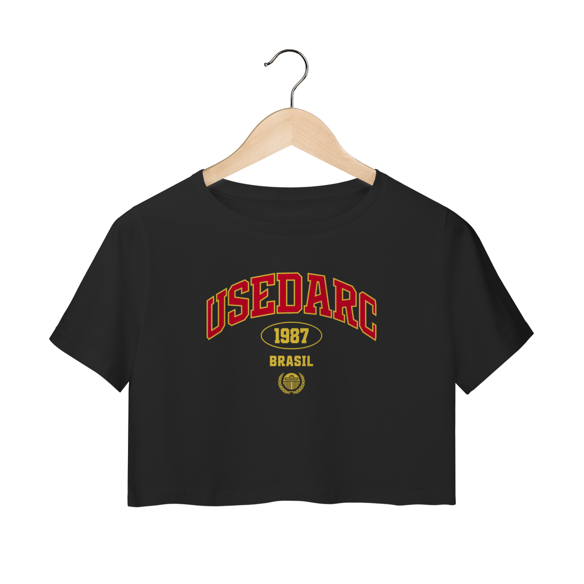 Camiseta USEDARC 1987 Brasil – Estilo Minimalista