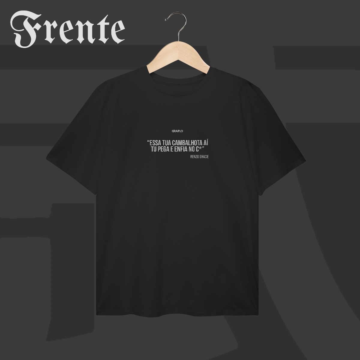 Camiseta Plus Size - Essa tua cambalhota aí | Arte no peito