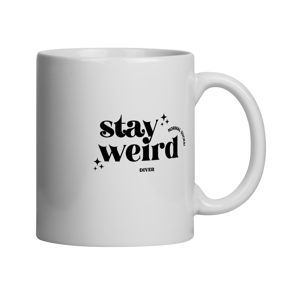 Nome do produto: Caneca Stay Weird
