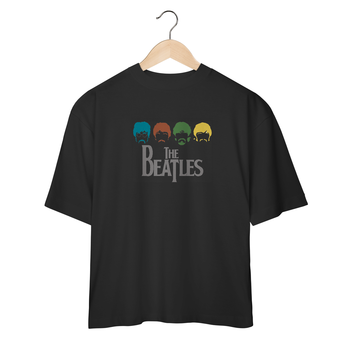 Camiseta Oversized - The Beatles