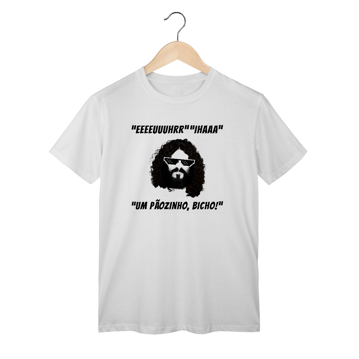 T-Shirt Classic - Tudo Pela Resenha PÃOZINHO