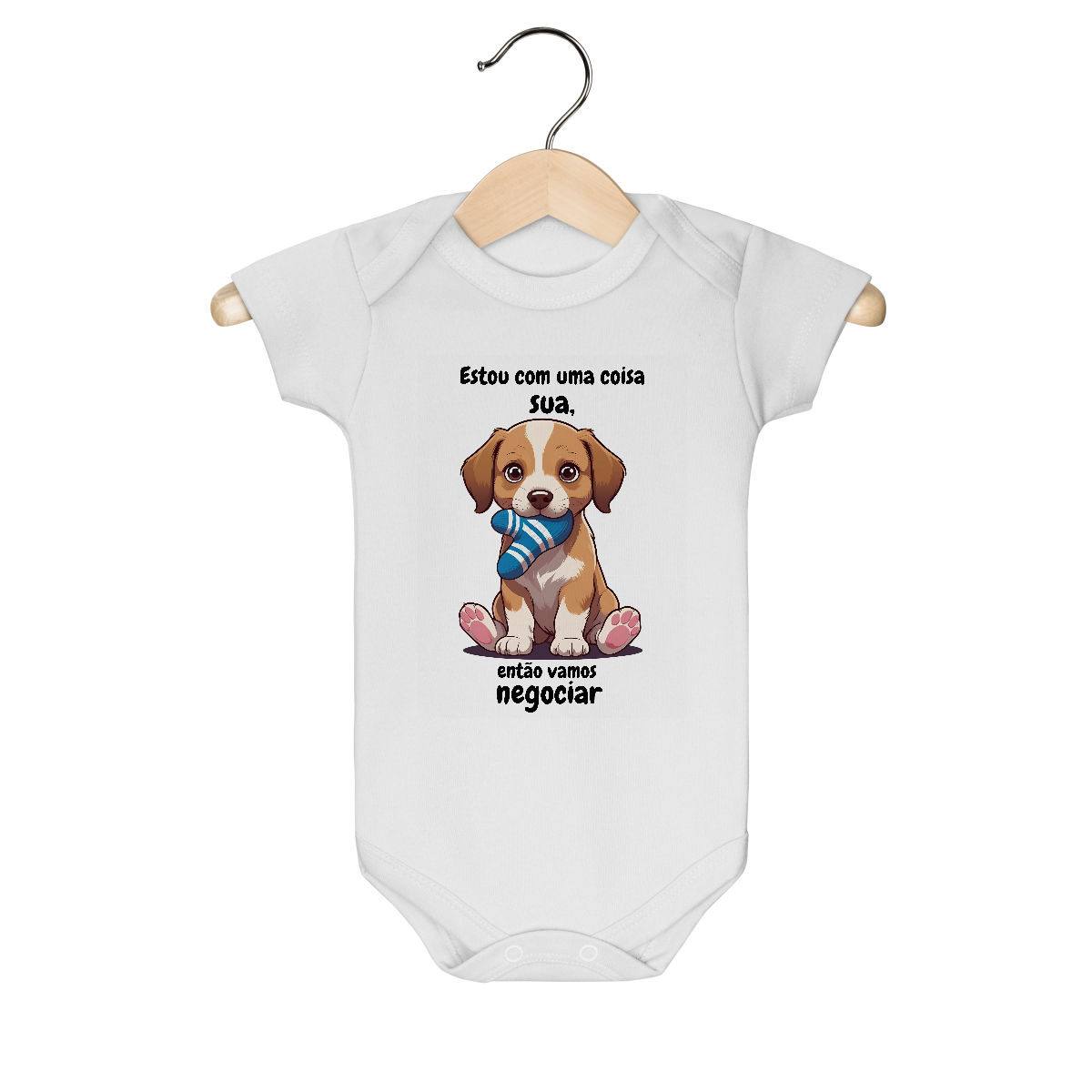 Body Infantil Filhote Fofo travesso