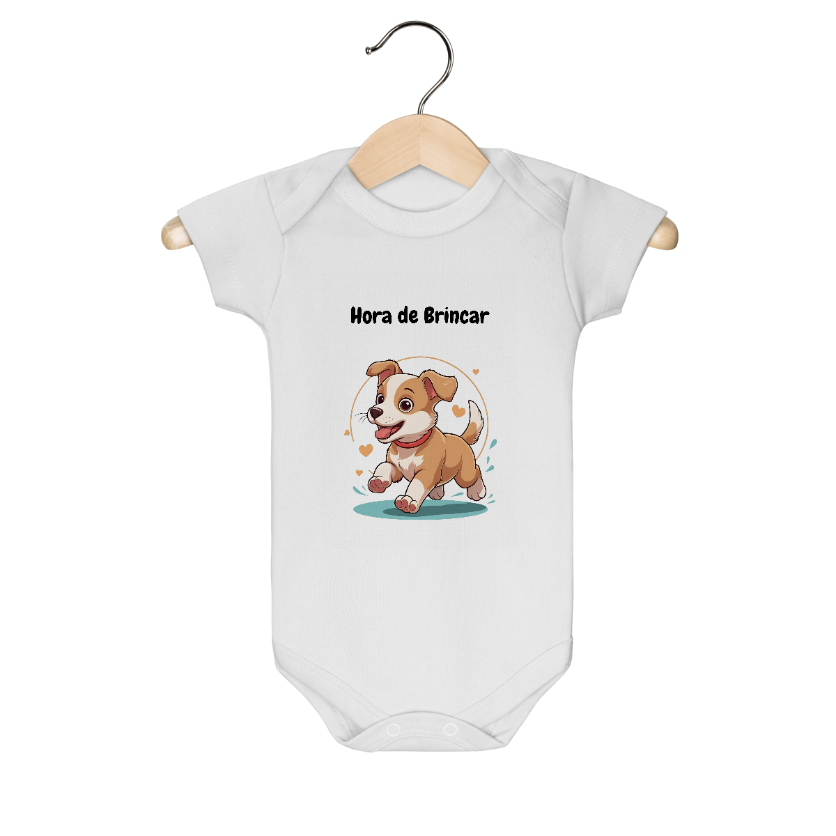 Body Infantil Filhote Brincalhão
