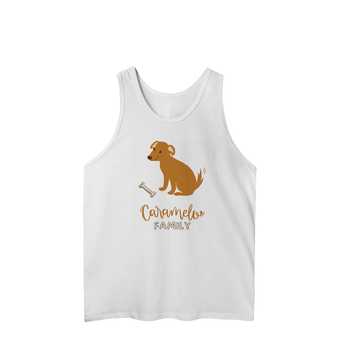 Regata Masculina Quality - Caramelo Family