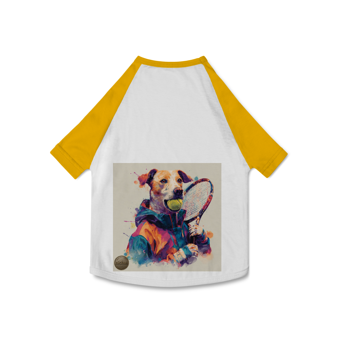 Camiseta Pet Dog Tenista