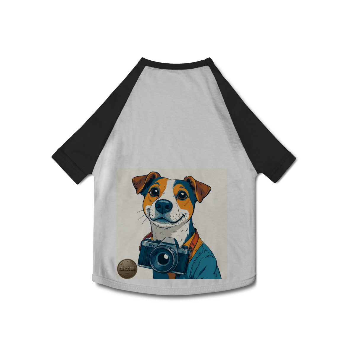 Camiseta Pet Dog Fotógrafo