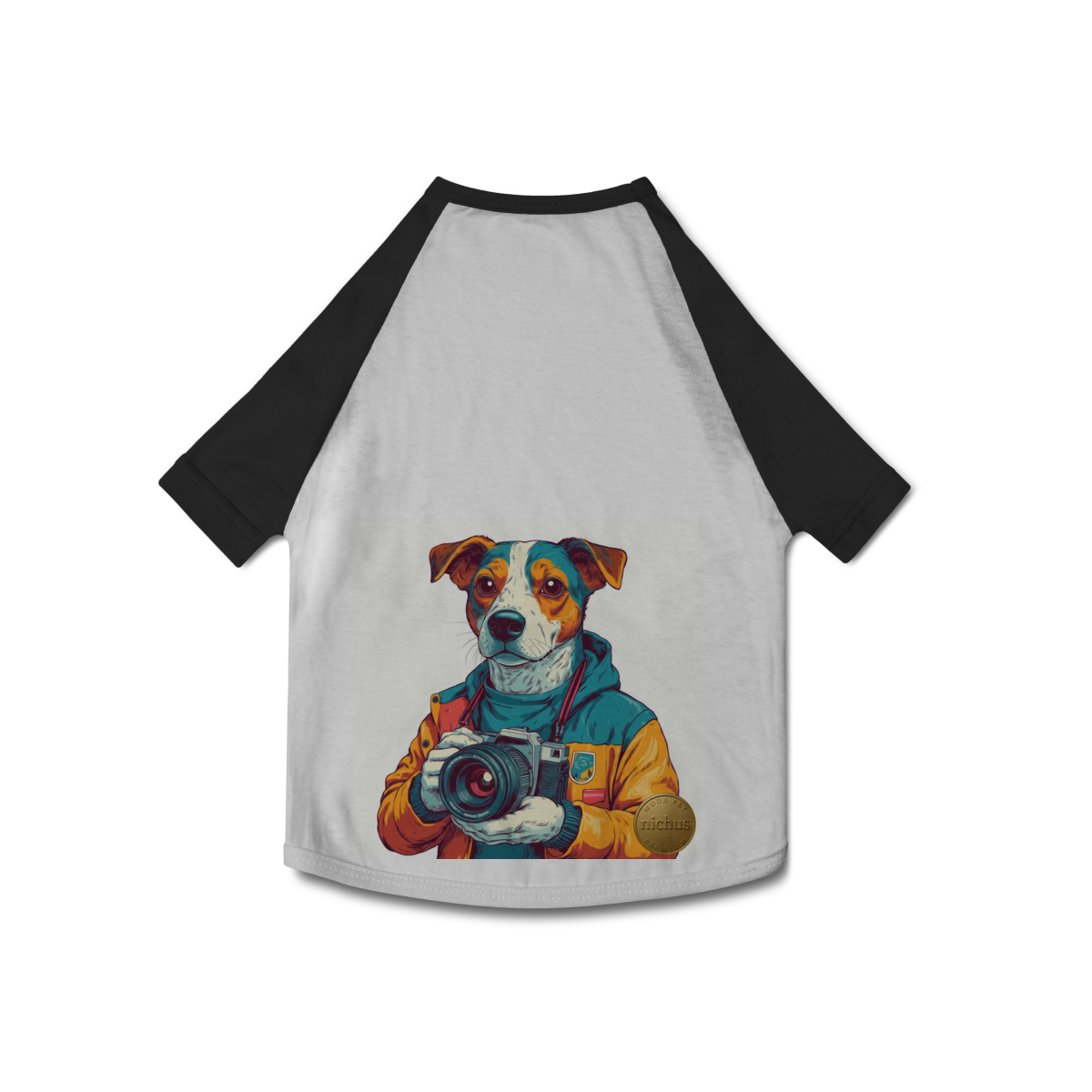 Camiseta Pet Dog Fotógrafo