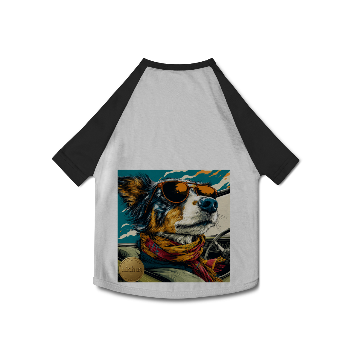 Camisa Pet Dog Motorista