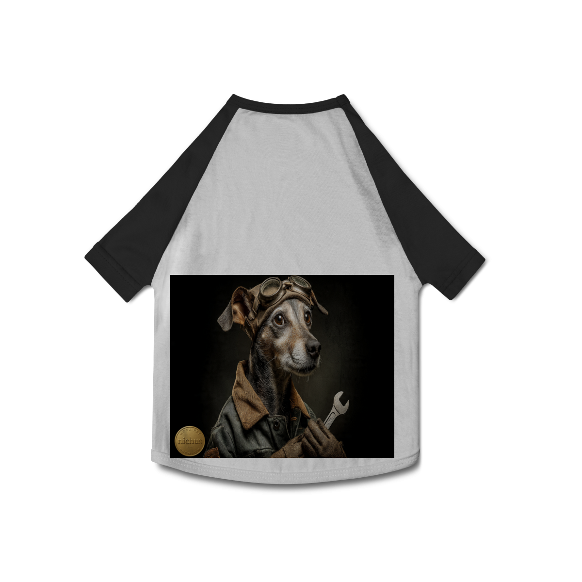 Camisa Pet Dog Mecânico