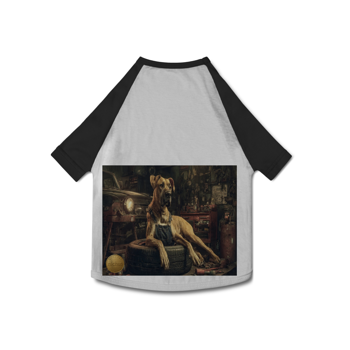 Camisa Pet Dog Mecânico