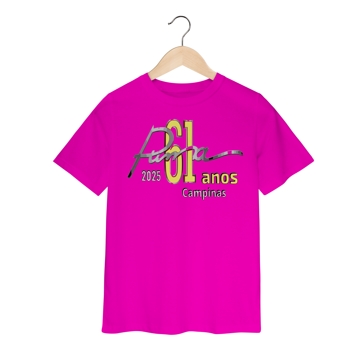 Camiseta Infantil Nacional Puma 61 anos