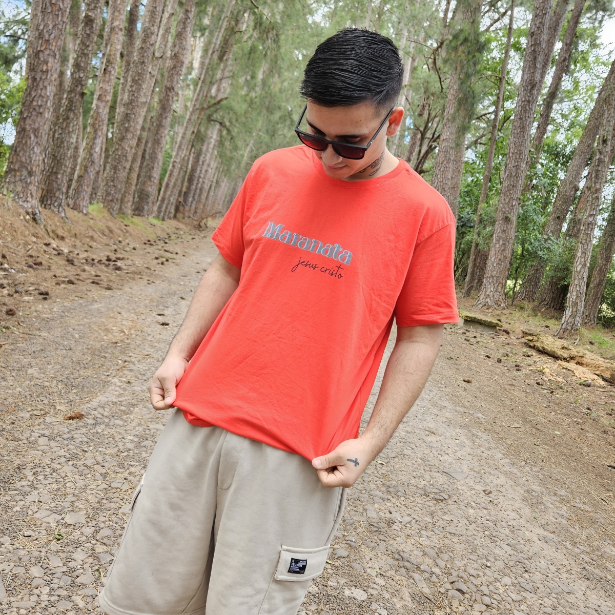 Camiseta Quality-maranata jesus cristo