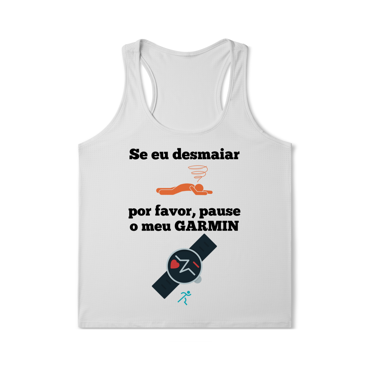 Pause o meu Garmin (regata Fem.)