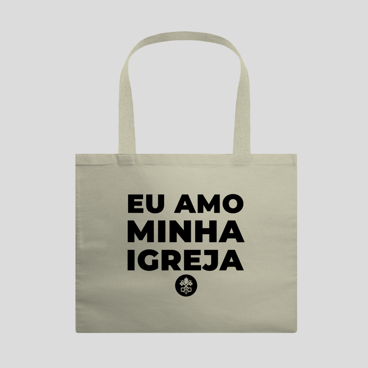 Ecobag Eu Amo Minha Igreja