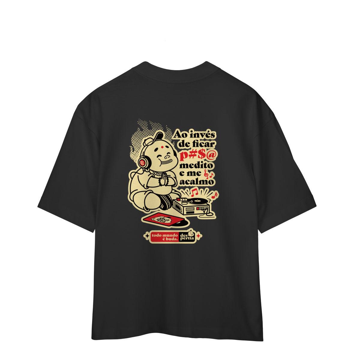 Camiseta Oversized Zazen (Desperta®)