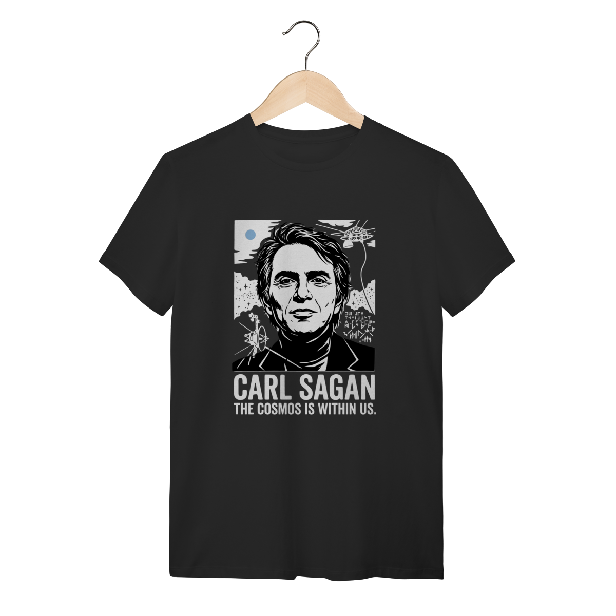 Camiseta Carl Sagan - Pálido Ponto Azul