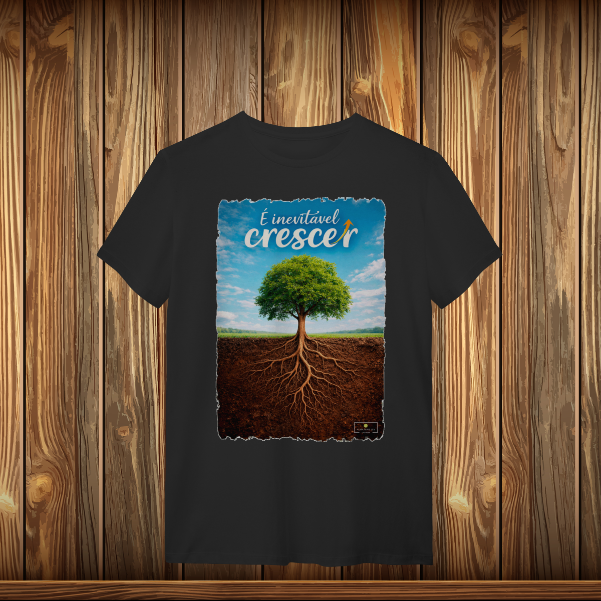 T-Shirt Quality - É INEVITÁVEL CRESCER