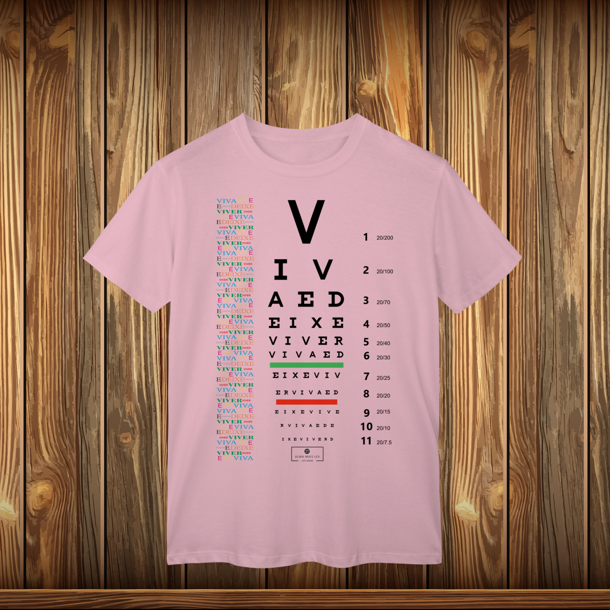T-Shirt Classic - TESTE SUA VISÃO