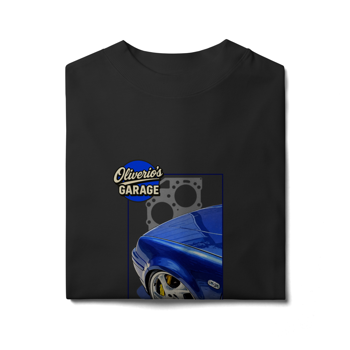 Camiseta Oversized - Deep Blue VRSIX
