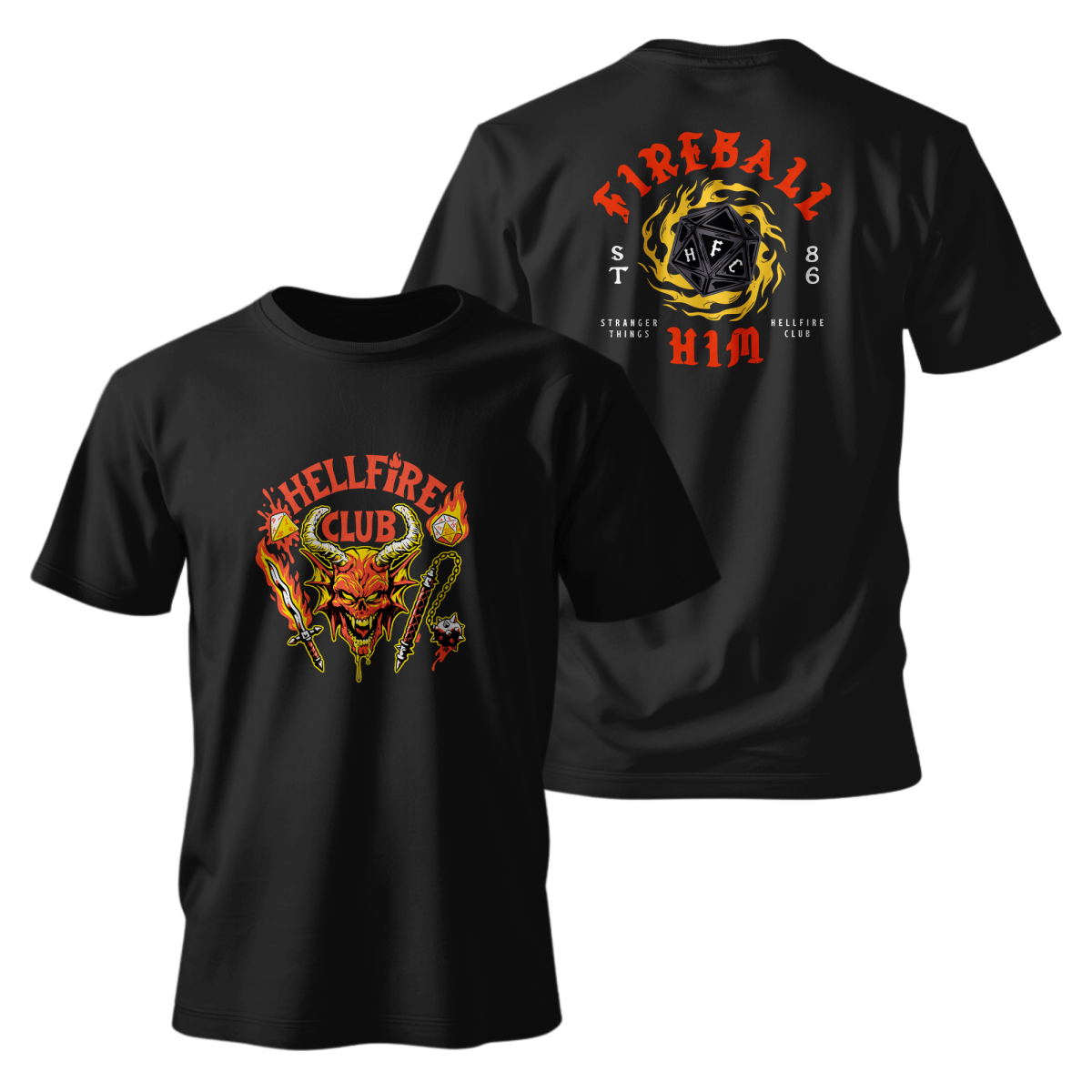 Camiseta Premium - Hell Fire Club 