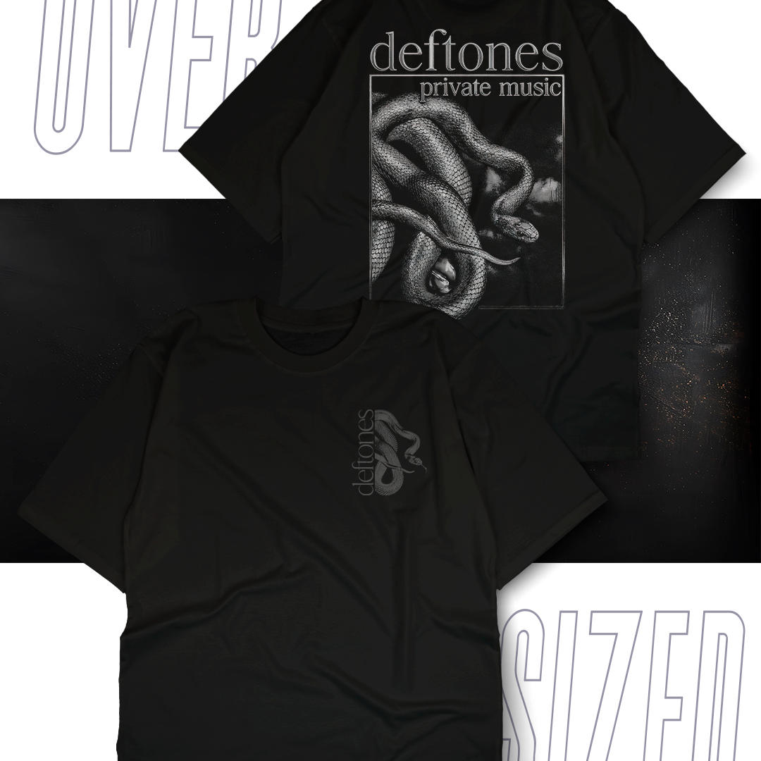 Oversized Unissex - Deftones - Private Music