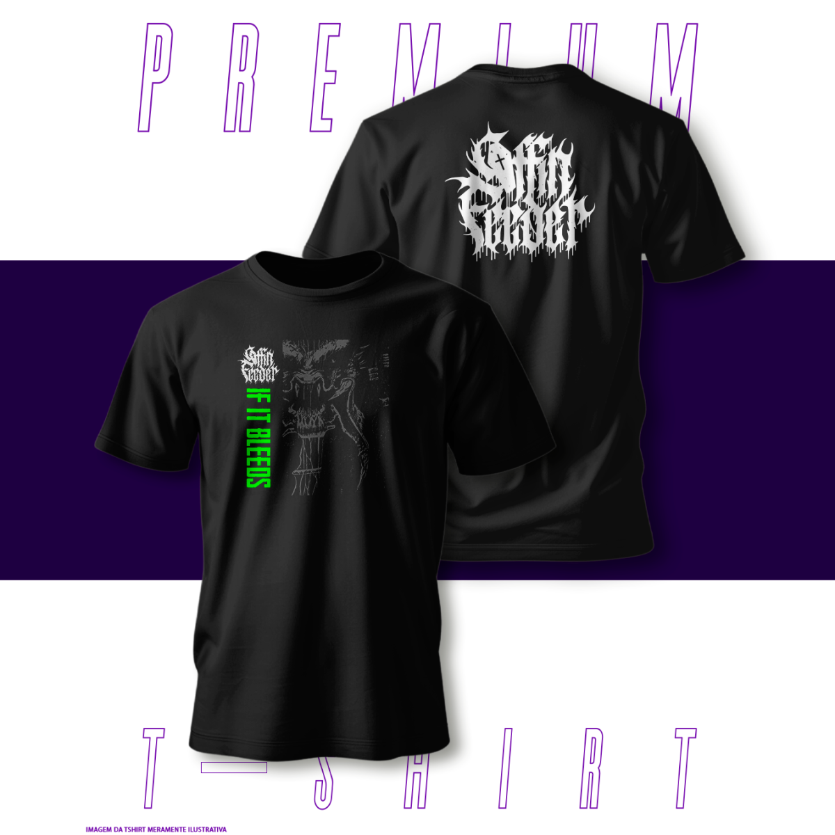 Camiseta Premium - Coffin Feeder