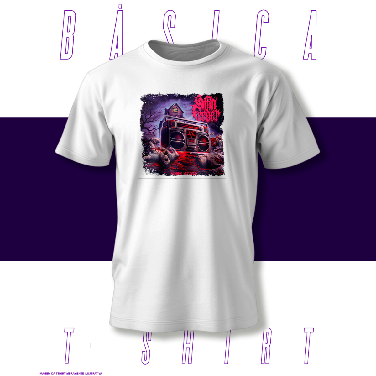 Camiseta Básica - Coffin Feeder
