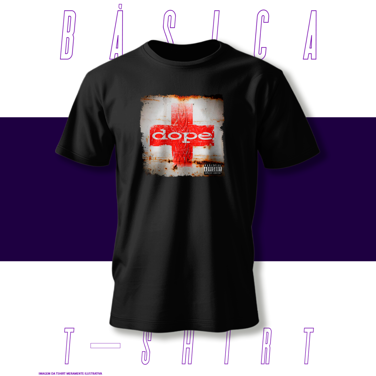 Camiseta Básica - Dope