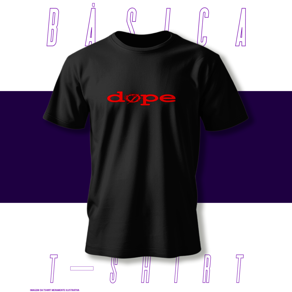 Camiseta Básica - Dope