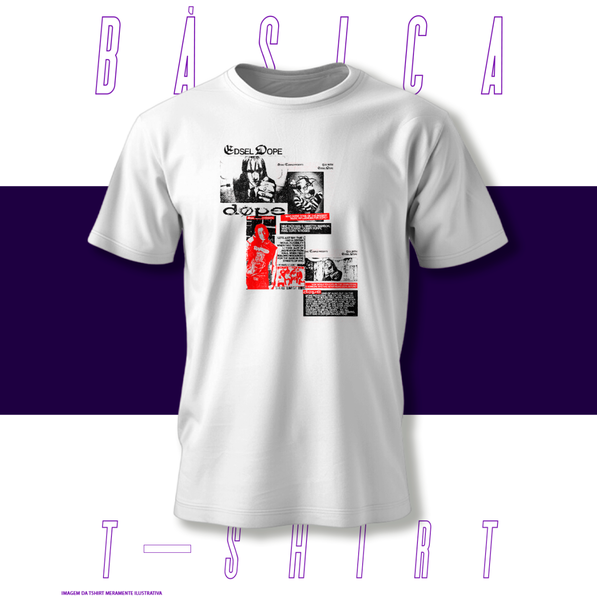 Camiseta Básica - Dope
