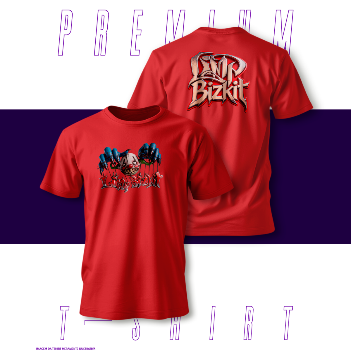 Camiseta Premium - LimpBizkit