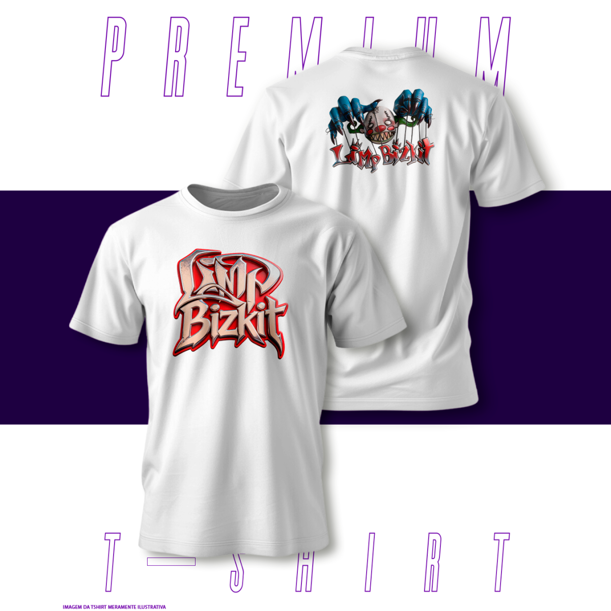 Camiseta Premium - LimpBizkit