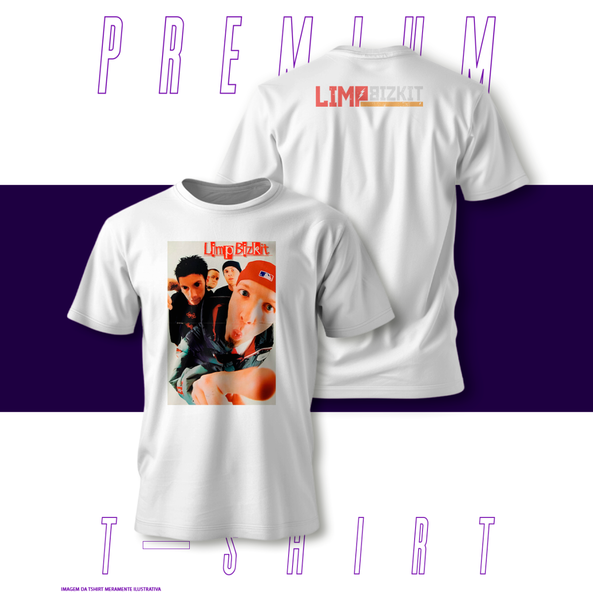 Camiseta Premium - LimpBizkit