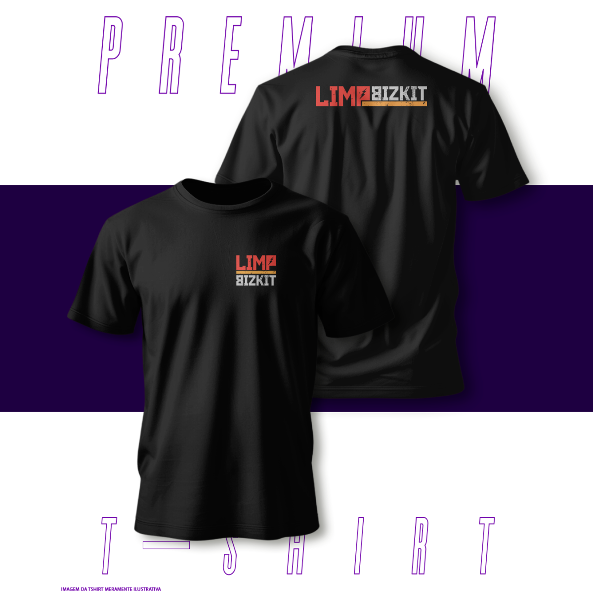 Camiseta Premium - Limpbizkit